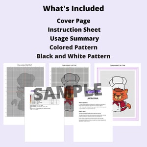 Overcooked Onion King Cross Stitch Pattern, cute character, easy for beginner, embroidery chart DMC. PDF instant download image 3