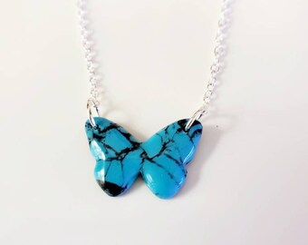 Arizona butterfly necklace