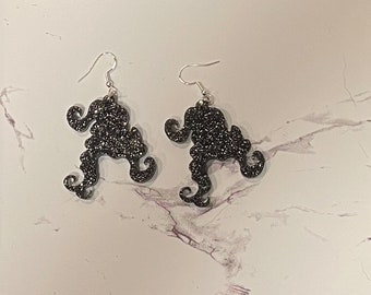 Witch Hair Earrings