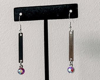 Silver Charm Earrings