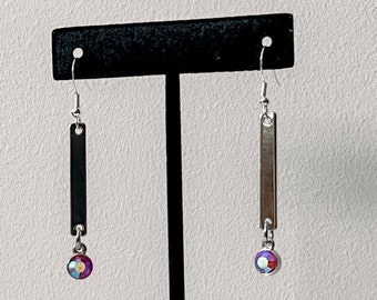 Boucles d'oreilles à breloques en argent