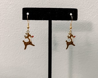 Rudolph Earrings