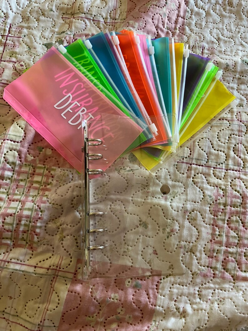 Cash Binder Bundle Etsy