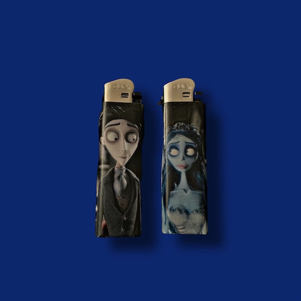 Corpse Bride - Halloween, Gothic, Romance movie, depression, emo, love, mall goth, Tim Burton movie fan lighter gift collectible