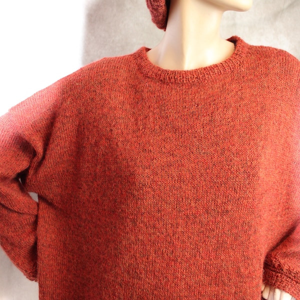 Handgestrickter Damen Pullover