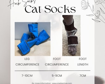 Chaussettes pour jarrets de chat