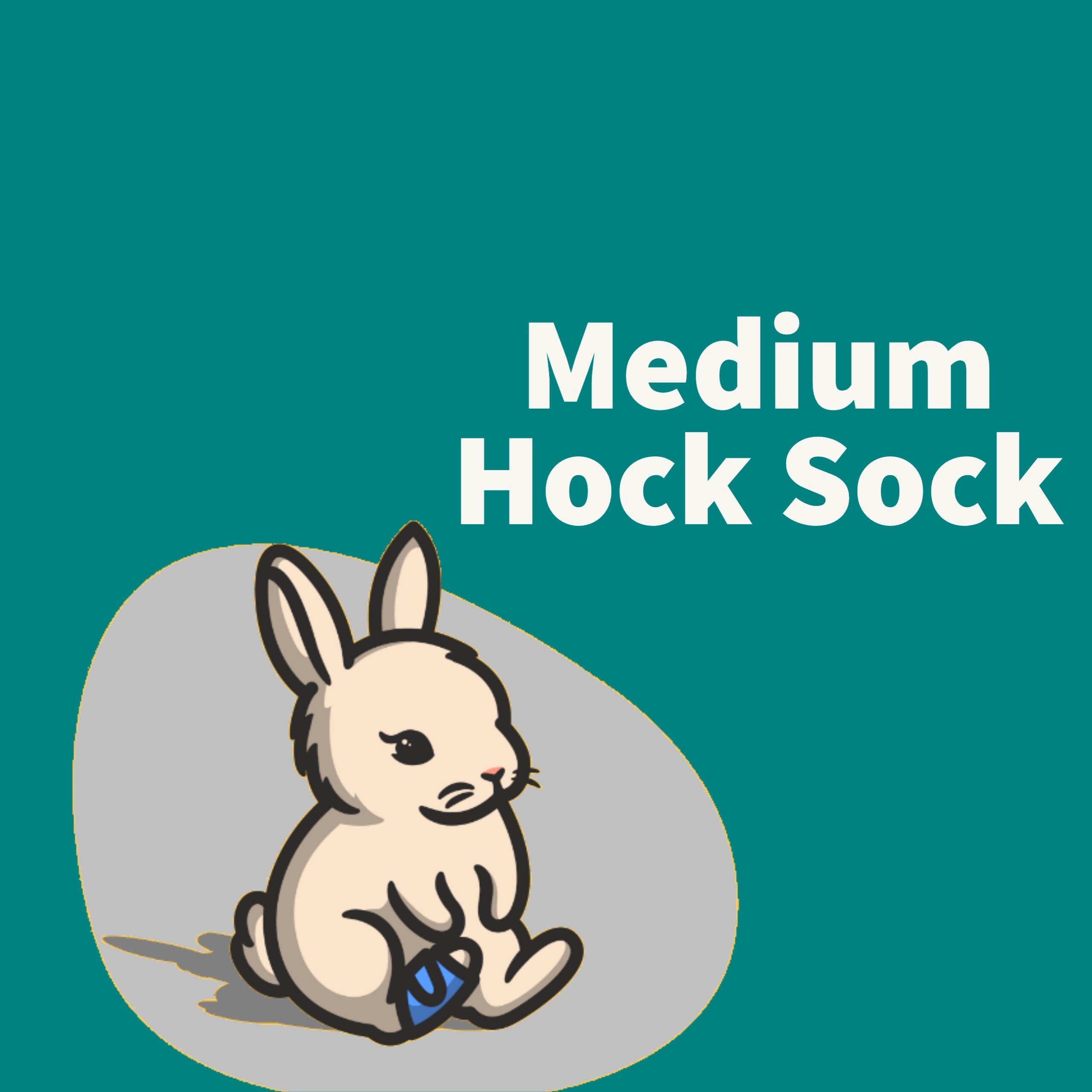 Medium Rabbit Hock Socks bunny Boots 