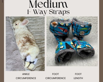 Maat: Medium Rabbit Hock-sokken (1-weg bandjes)