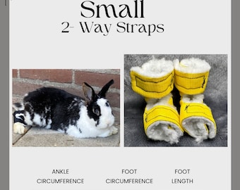 Size: Small Rabbit Hock Socks (2-way straps)