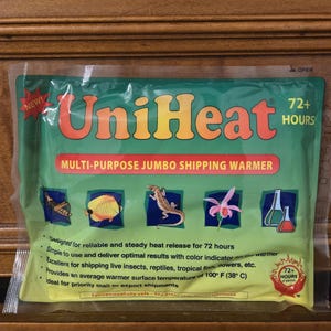 72 hour heat pack cold weather protection add on to plant order