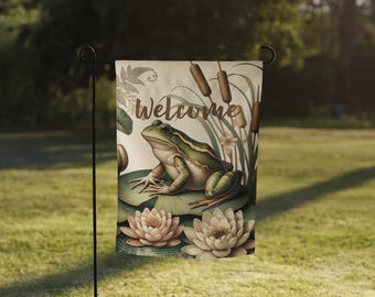 Lily Frog Garden-vlag, Lillie's, vlag meerwerf