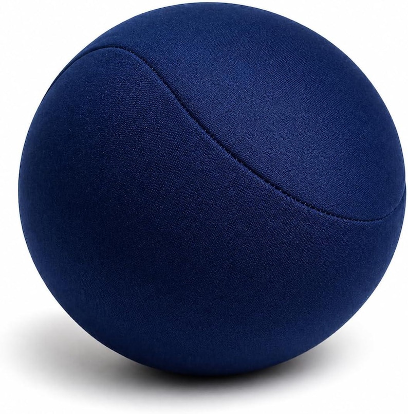 Almohada de viaje con forma de bola, almohada cervical de microesferas para vuelos, almohada compacta para viajes en avión, almohada para mochileros, cojín para viajes en coche imagen 1