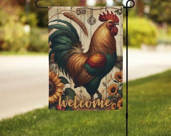 Bandera del huerto de pollos