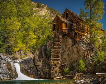 Crystal Mill in the Fall Fine Art Photography