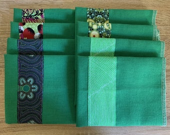 On Country Bush Napkins Green