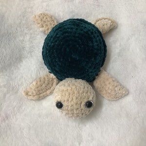 Crochet sea turtle