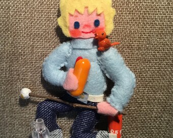 Campout With a Friend stofffilznholiday Figur Ornament