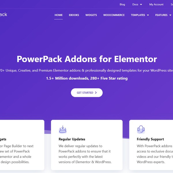 PowerPack Addons pour Elementor avec clé de licence d'origine + Meilleur plugin Elementor Premium + Utilisation illimitée du site Web + Mises à jour automatiques à vie