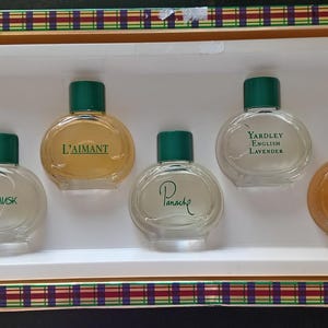 Vintage 1990s mini perfume set