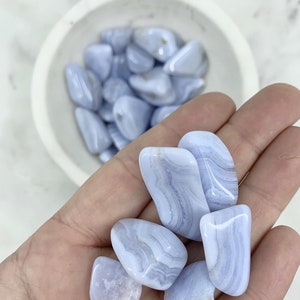 Blue Lace Agate Tumbled