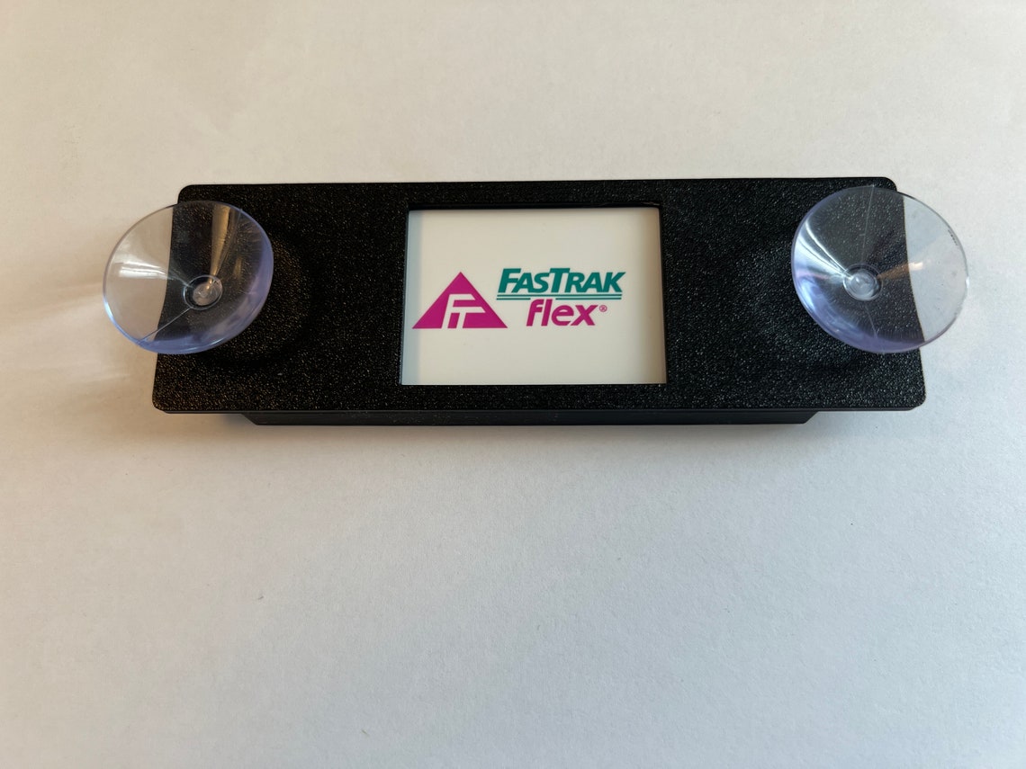 3D Printed Fastrak Flex Toll Pass Transponder Holder Suction Etsy