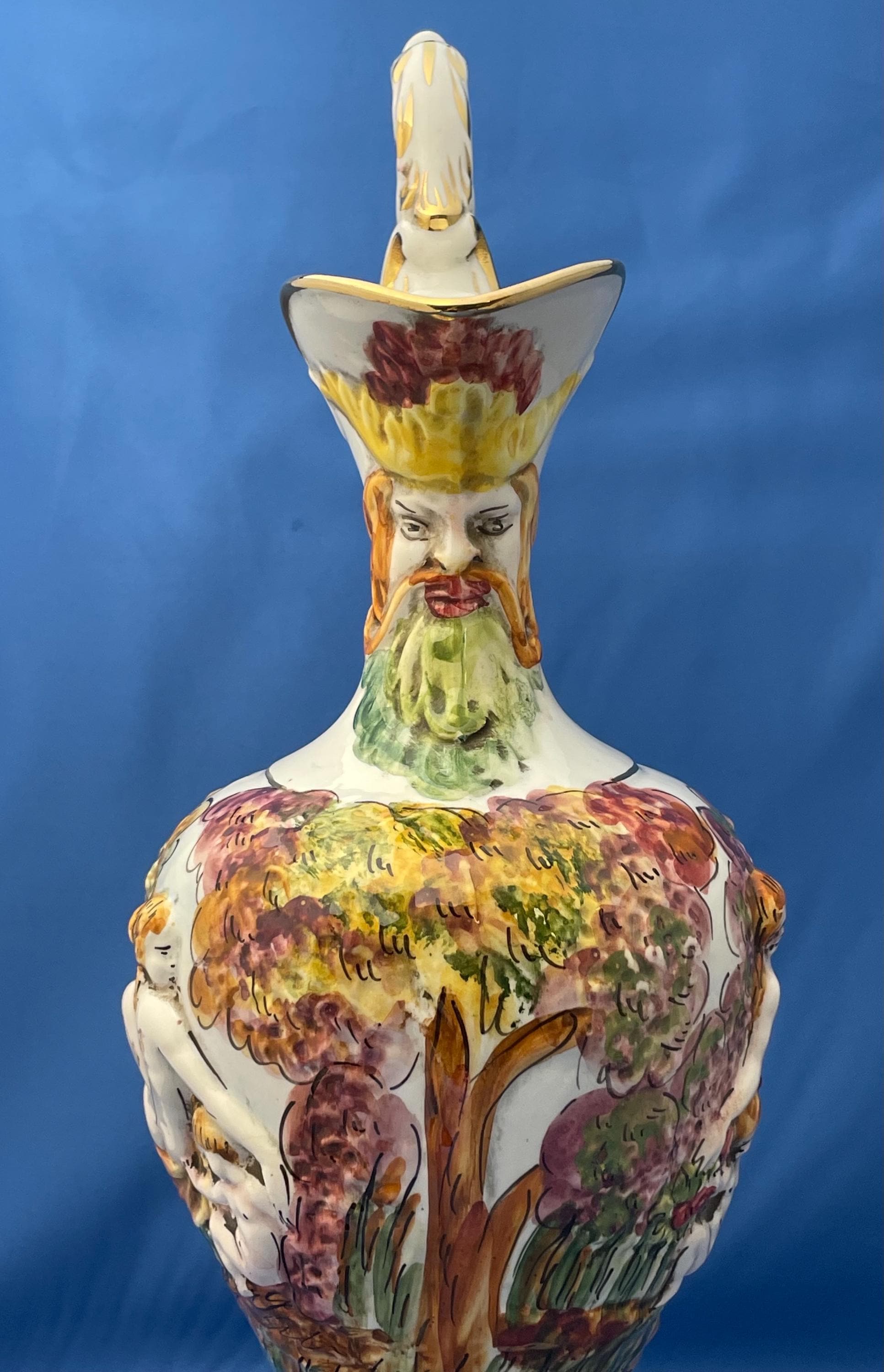 Keramos R. Capodimonte Vintage Italy Vase - Etsy