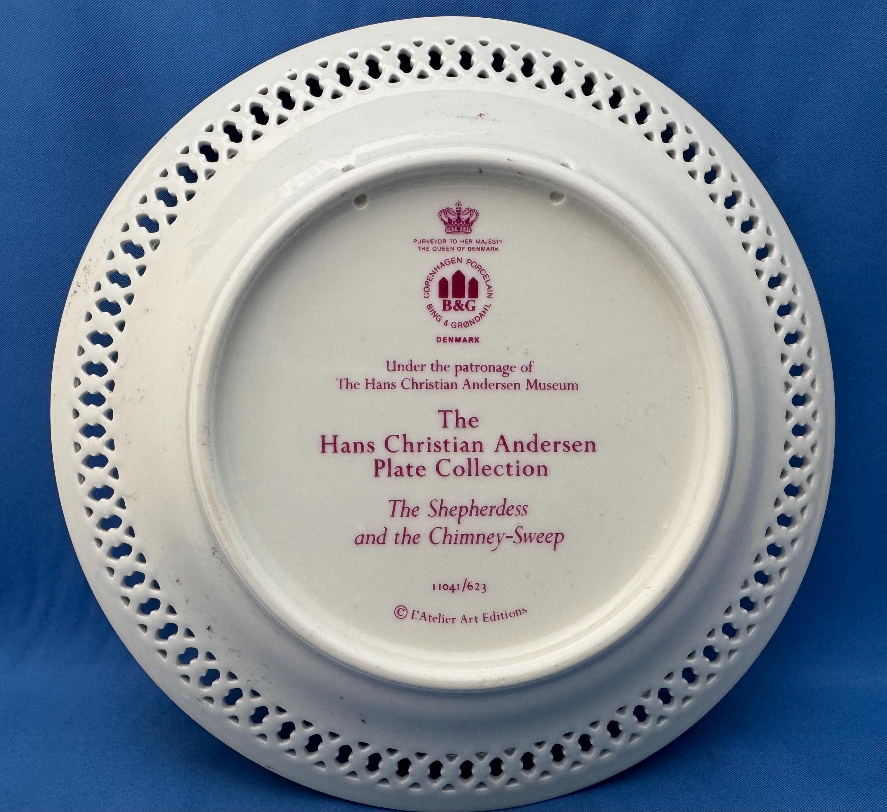 Bing & Grondahl Denmark Hans Christian Andersen Plate Collection 