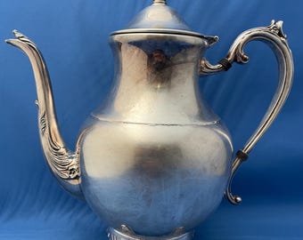 Caffettiera in argento placcato FB Rogers Silver Co.