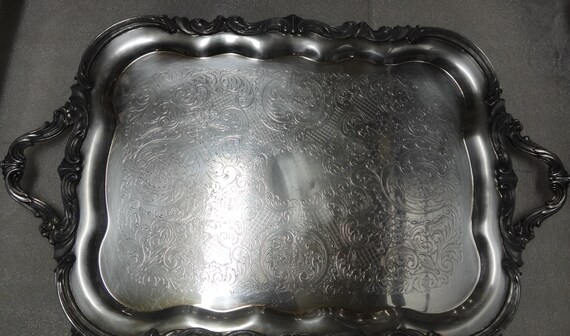 F.B. Rogers Silver Co. Butler Tray #2354 - Etsy