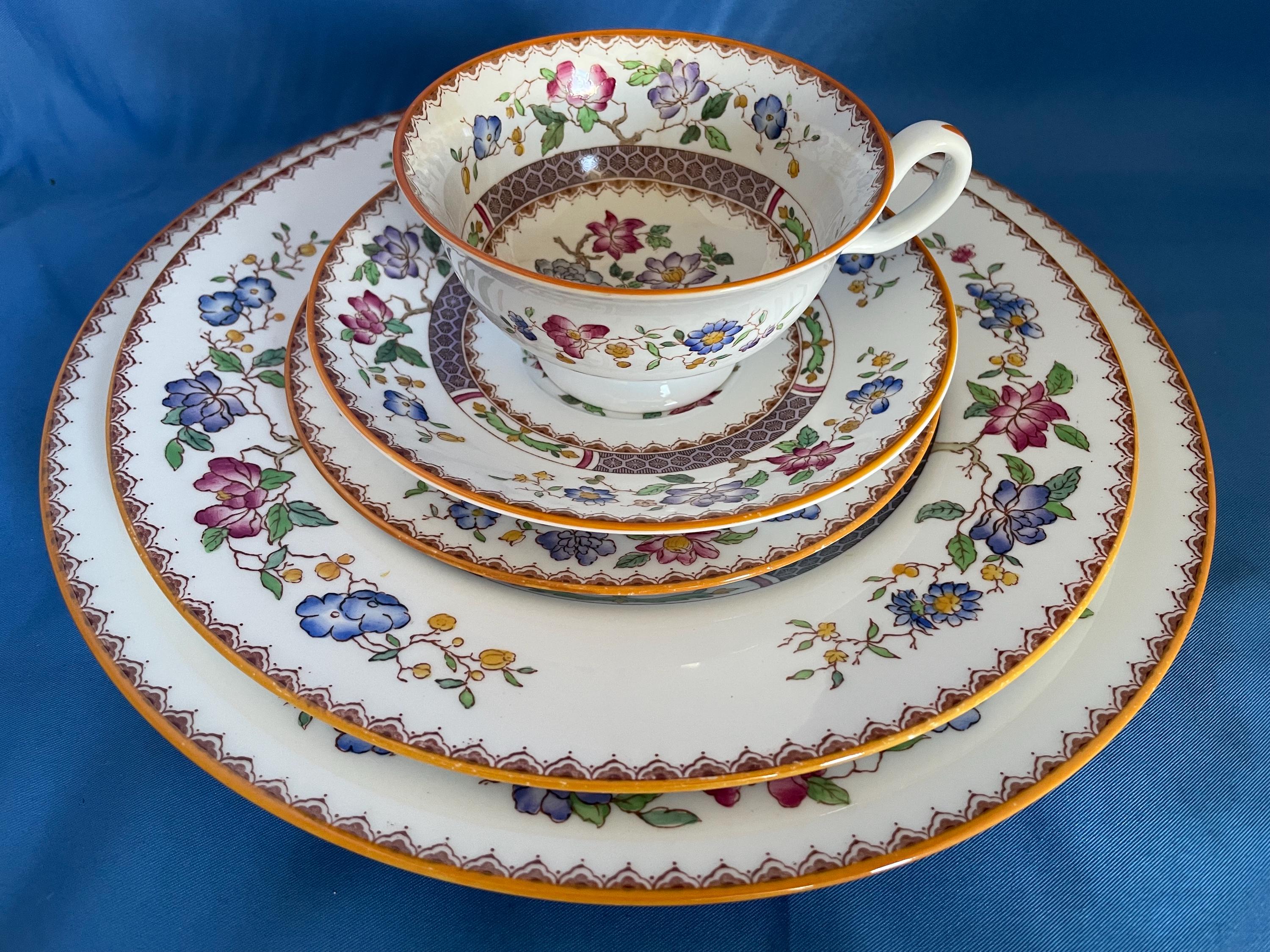 Spode Chinese Rose 食器セット英国製 廃盤 希少 フルセット 【公式通販】