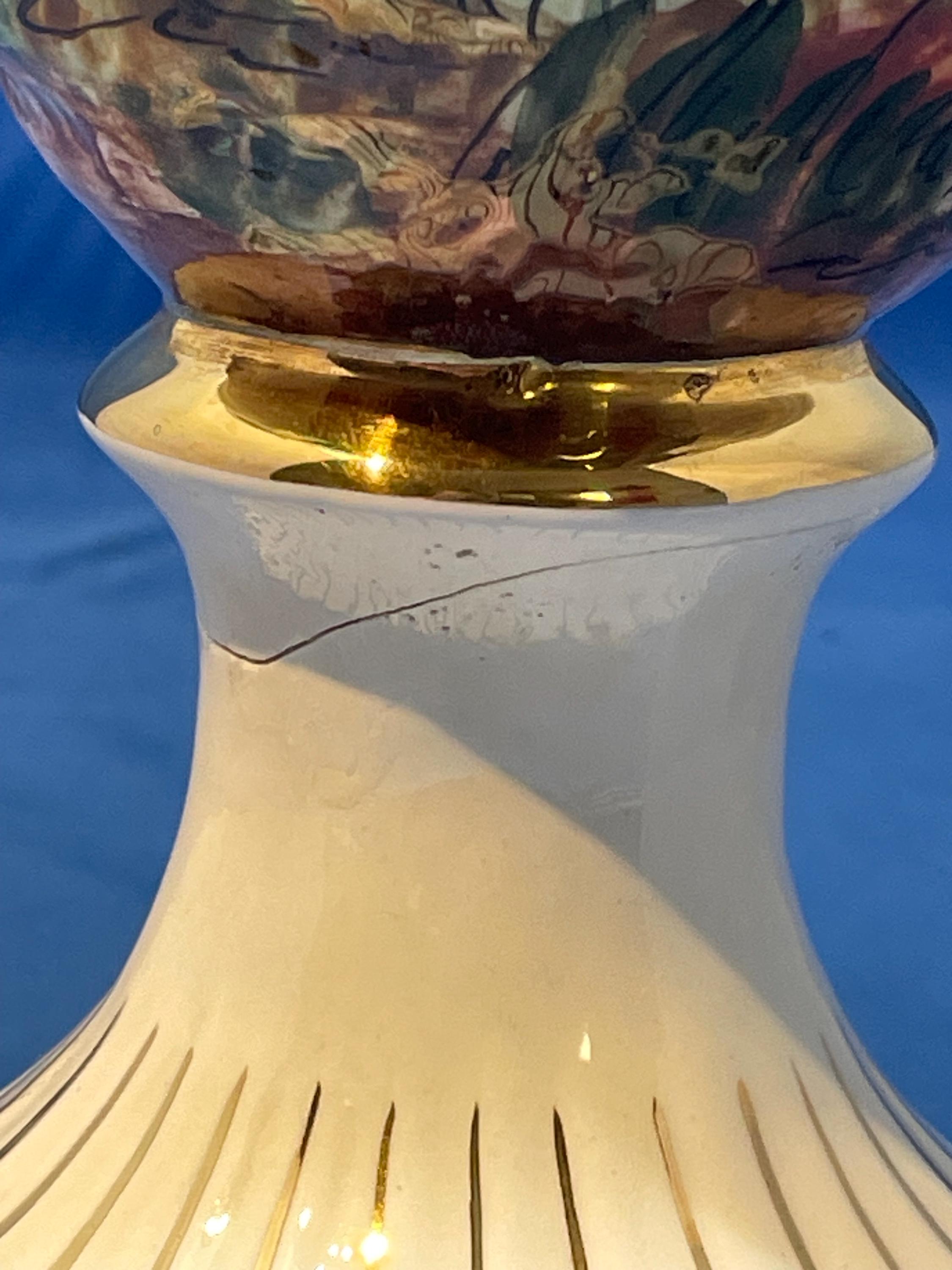 Keramos R. Capodimonte Vintage Italy Vase - Etsy