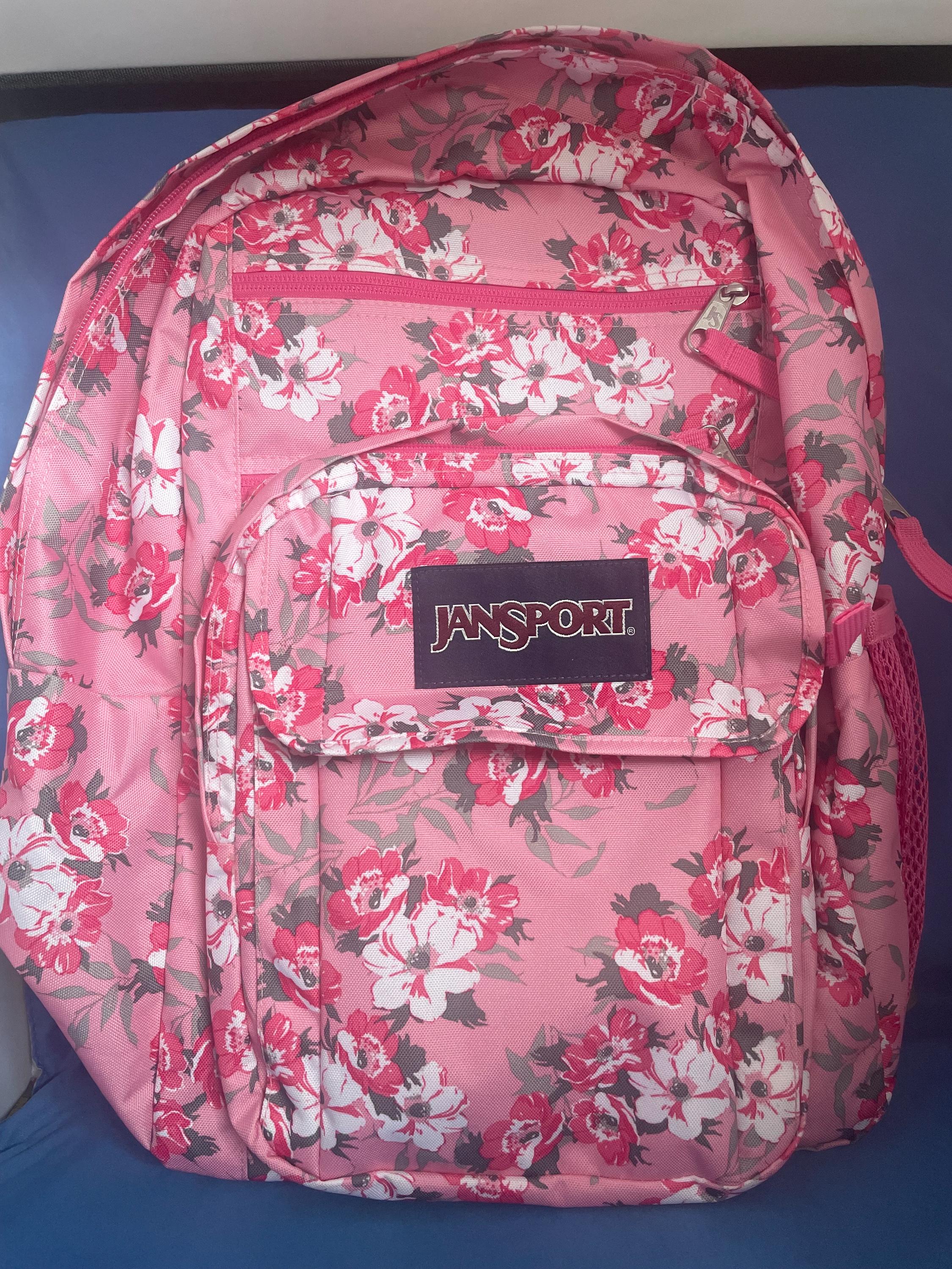 Jansport Student Floral Backpack - Etsy Jansport Student Floral Backpack - Etsy