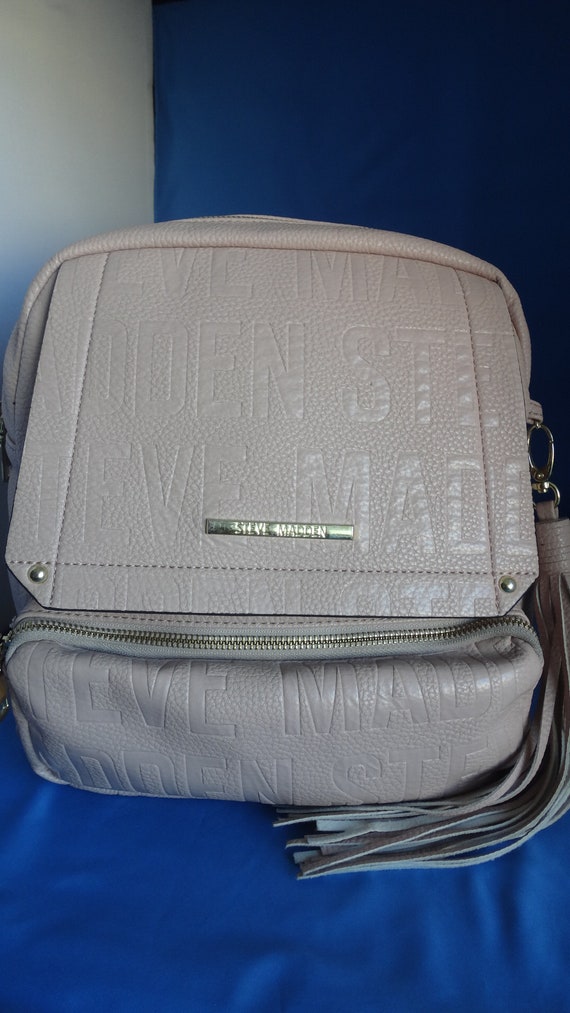 Steve Madden Beige Backpack