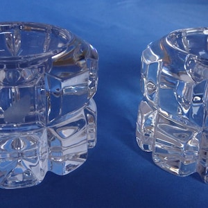 Mikasa Sparkling Crystal Candle Tealight Holders