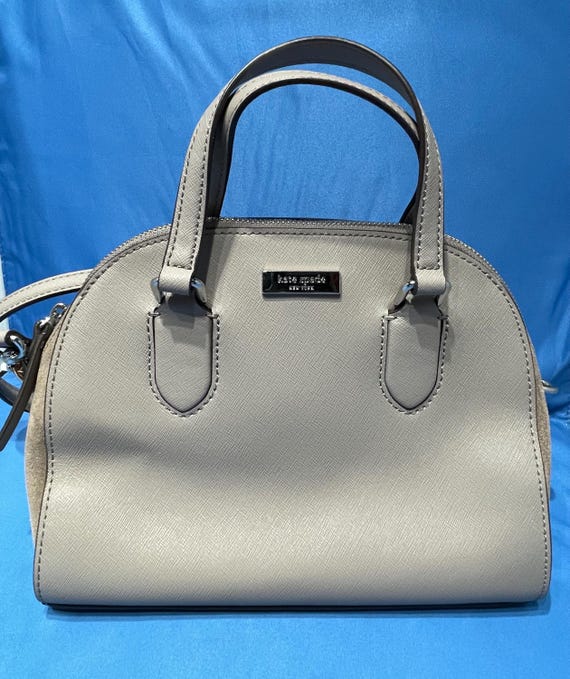Kate Spade Reilly Laurel Satchel Taupe Color Crossbody Bag