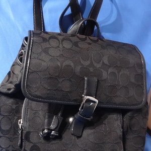 Coach Lana Polished Pebble Leather Shoulder Bag Black