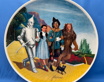 Piatto da collezione in edizione limitata "Il Gran Finale" del Mago di Oz di Knowles.