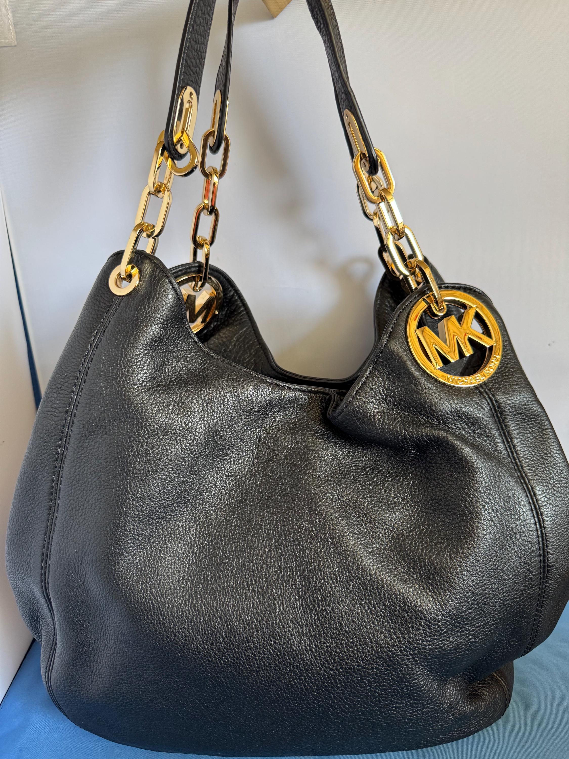 バッグ Michael Kors Y2K Hobo Shoulder Bag BR Michael Kors Leather Hobo Purse - Etsy