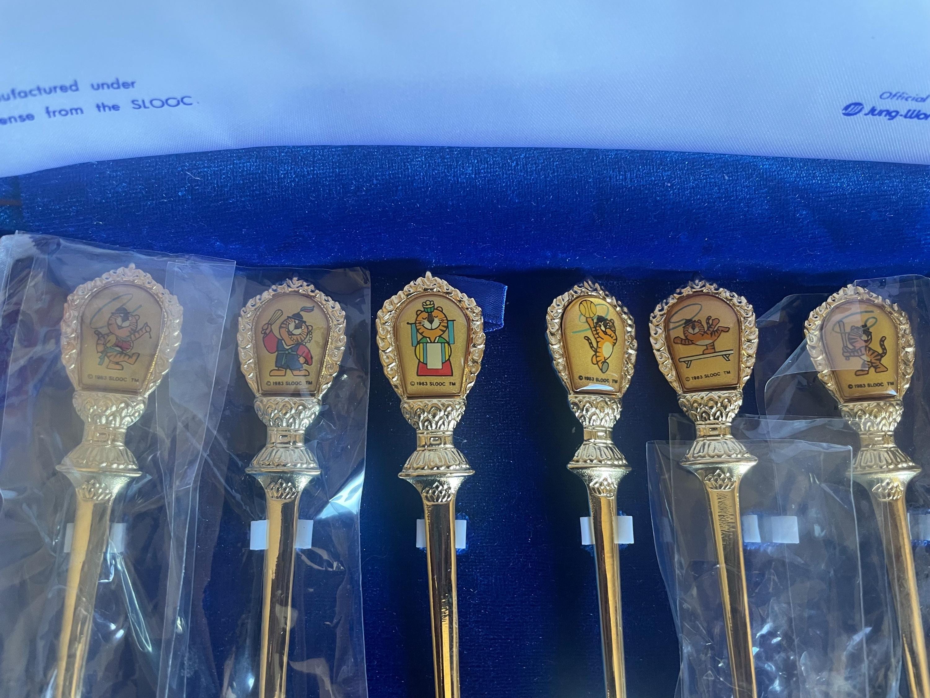 1988 Seoul Olympic Spoons and Forks Souvenir Set - Etsy