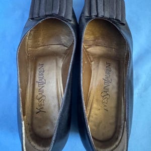 Vintage Yves Saint Laurent Loafers - Etsy