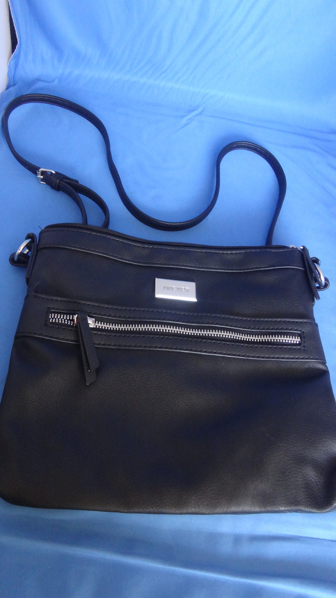 Nine West Handbag Stylish Tan, BLACK Shoulder Bag - Gem
