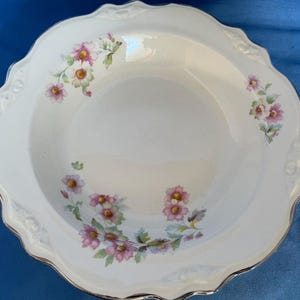 Homer Laughlin Virginia Rose Set of 4 Soup Bowls