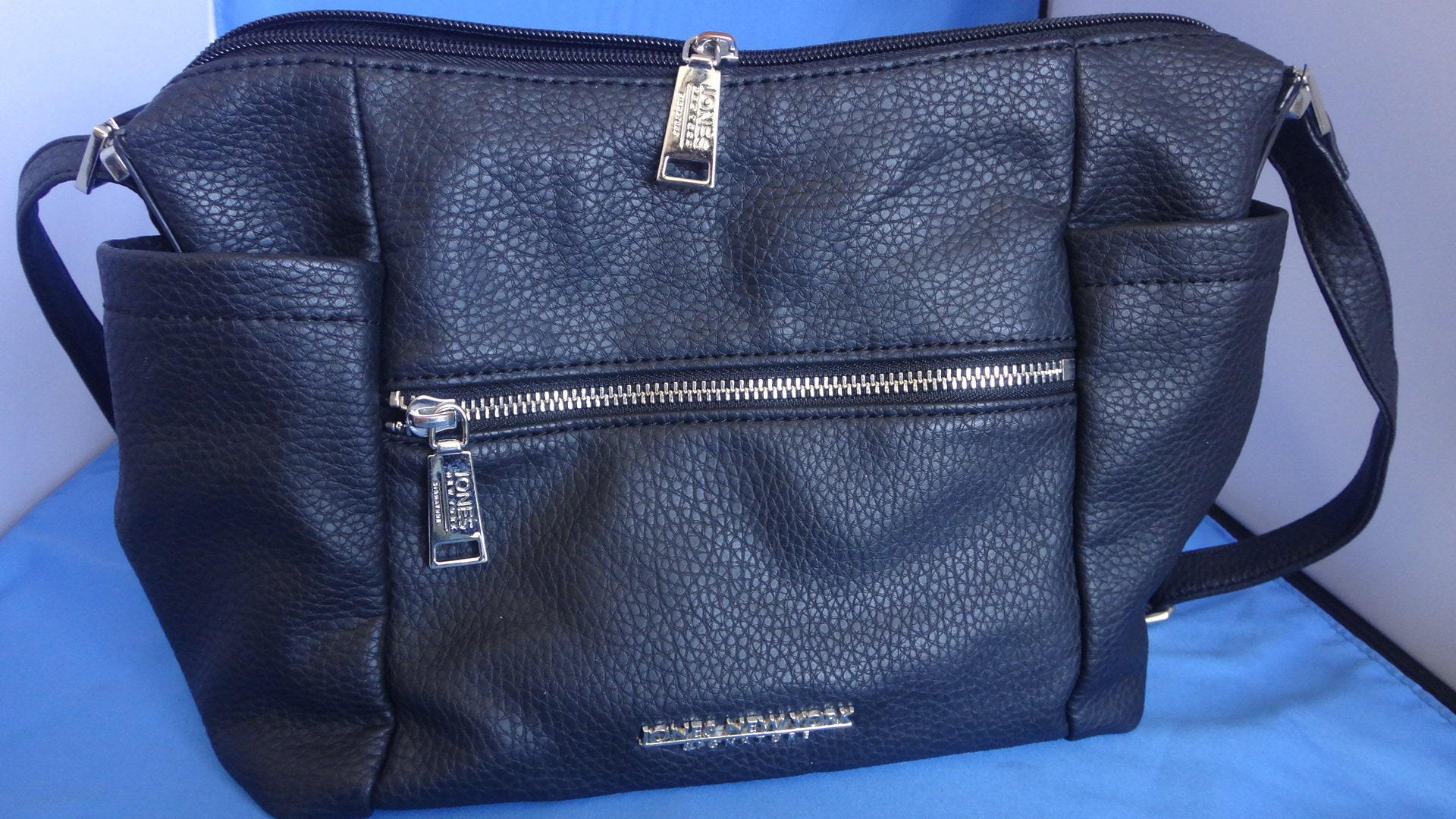 Jones New York Signature Crossbody Black Bag