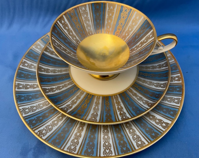 Alka Bavaria Teacup Saucer and Dessert Plate