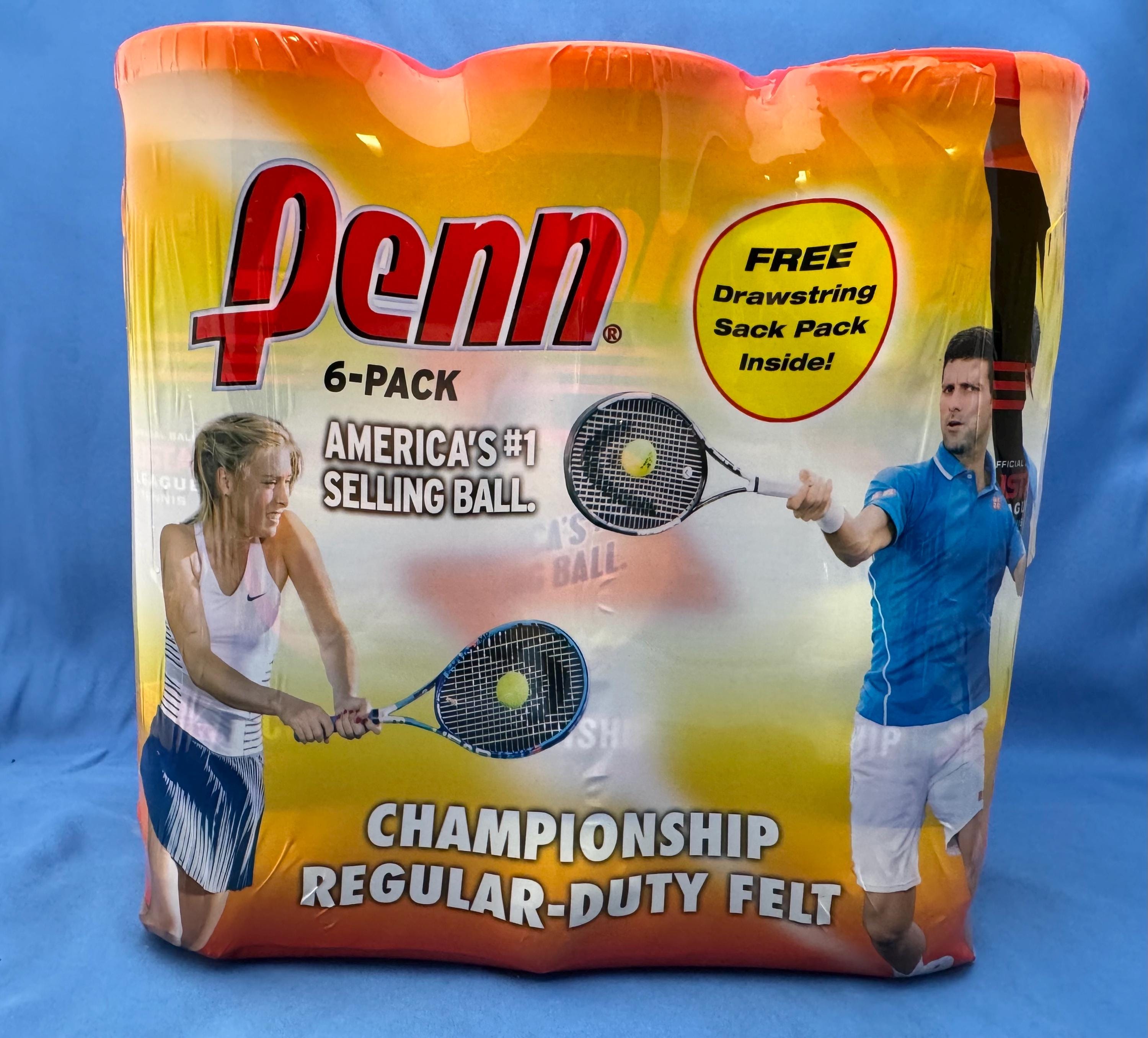 Balles De Tennis Penn X-76 Vintage - Boîte Métal Scellée - New Old Stock USA