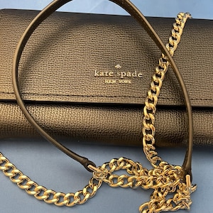 Kate Spade Darcy Leather Chain Crossbody Wallet