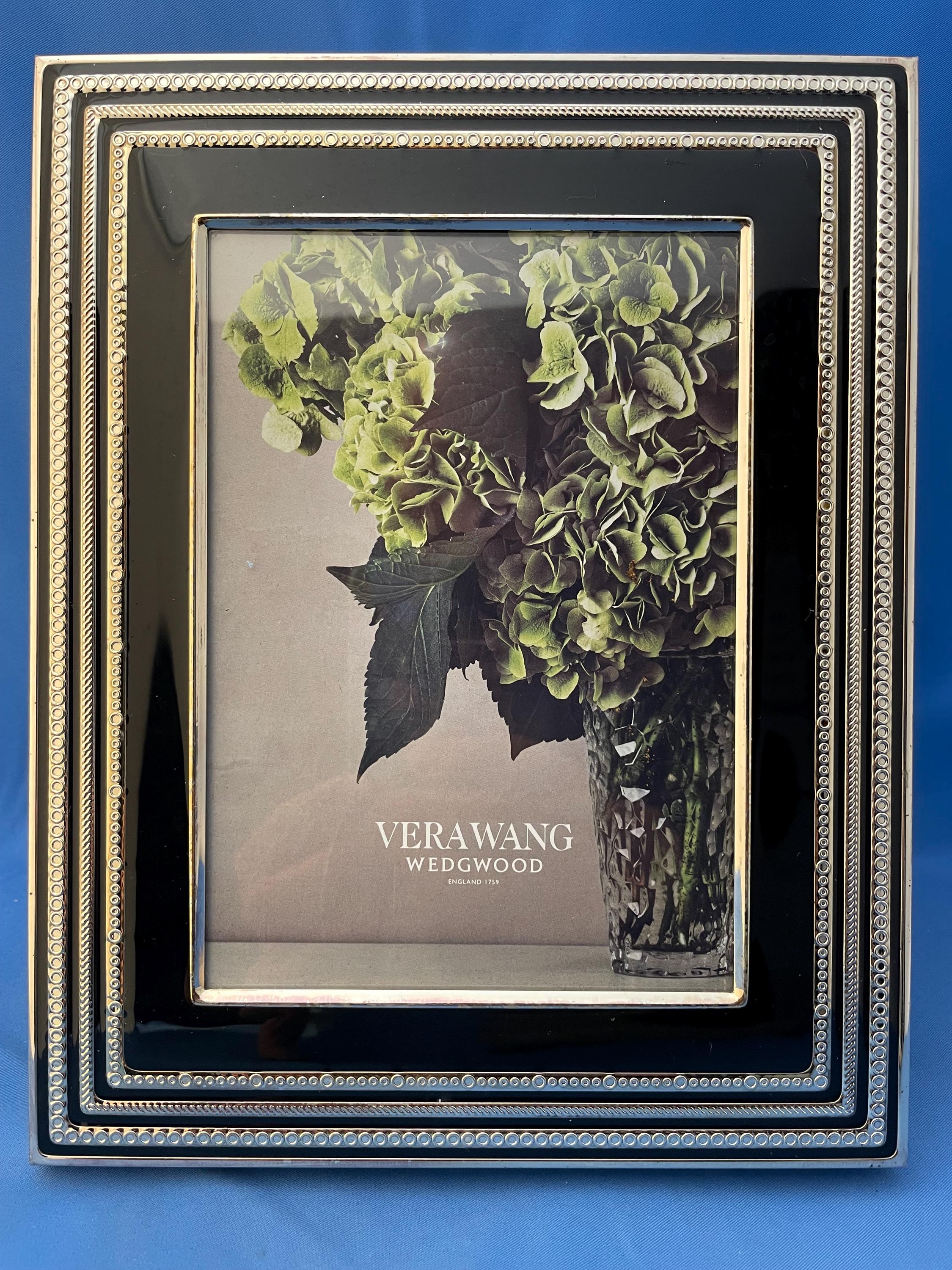 Vera Wang Wedgwood With Love Noir Picture Frame - Etsy