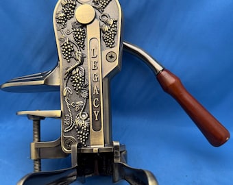 Vermächtnis verzierten Bronze Korkenzieher Flaschenöffner