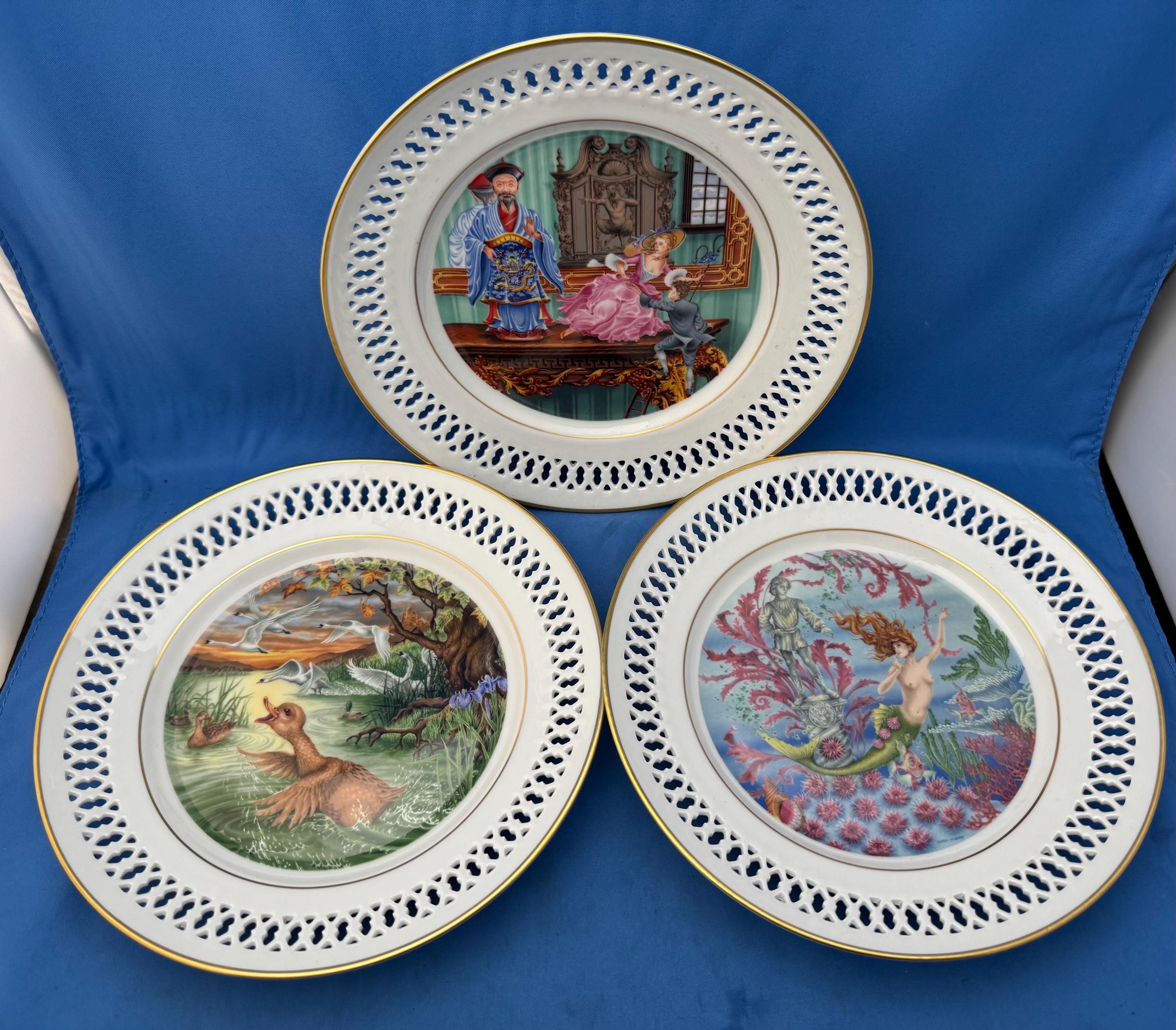 Bing & Grondahl Denmark Hans Christian Andersen Plate Collection