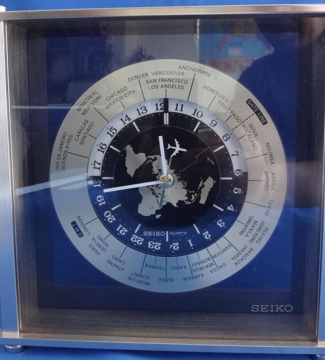 Seiko World Time - Etsy